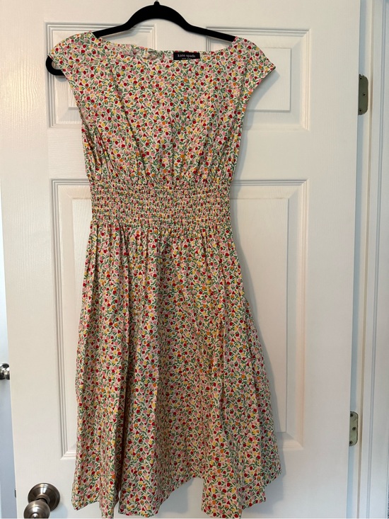 kate spade Dresses & Skirts - kate spade New York Floral Cotton Dress in Red, Pink, Yellow & Green